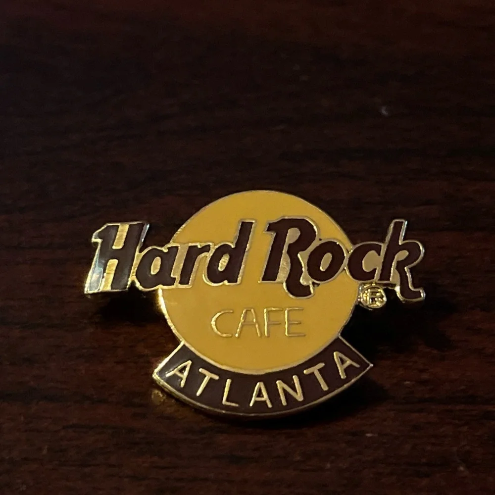 Hard Rock Cafe Logo Atlanta Georgia‎ Lapel Hat Pin
